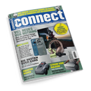 Titelblatt des Technikmagazins „connect“ mit blau-weißem Logo und Unterzeile „Die Test-Instanz für Smartphones und Connectivity“. Abgebildet sind Smartphones Nothing Phone 3a und 3a Pro, Kopfhörer in Beige und Grün, eine Smartwatch, ein Mähroboter und eine Solarbatterie. Textliche Schwerpunkte: „Viel Neues von Nothing“, „Die besten Over-Ears“, „Smarter Mähen“, „Strom vom Balkon“ und „Smart Camping“.