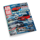 Titelcover des Automagazins „Auto Bild“ mit rotem Logo links oben auf blauem Hintergrund. Mehrere Autos sind dargestellt: ein roter Porsche 911 GT3, blauer VW Touran, roter Skoda Fabia, grauer Kia PV5, weißer BMW iX3, silberner Audi Lucca, graue Modelle Geely E5 und Zeekr 7X. Überschriften u. a.: „Praktisch gebraucht VW Touran“, „Dauertest Skoda Fabia“, „Test Kia PV5“, „Geprüft Geely E5 und Zeekr 7X“.