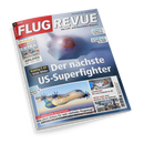 Titelblatt des Magazins „FLUG REVUE – Das Luft- und Raumfahrt-Magazin“, Ausgabe 06/2025. Zentrales Titelthema „Der nächste US-Superfighter“ mit Bild eines futuristischen Tarnkappenjets in graublauer Farbgebung. Weitere Texte: „Boeing F-47: Erste Bilder“, „Was plant Airbus für sein nächstes Flugzeug?“. Unten Fotos eines Passagierflugzeugs, einer Person im Raumanzug und einer Messehalle mit Flugzeugen.