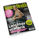 Titelbild der Zeitschrift „Women’s Health“ Ausgabe 05/2024 mit einer lächelnden Frau in grauem Sporttop und dunkelgrüner Hose vor dunklem Hintergrund; zentrale Schlagzeilen: „Leichter schlank – Noch effektiver als Sport“, „Fit in nur 8 Wochen“, „Lecker! So hast du Pasta noch nie gegessen“, gelber Kreis mit Text „EXKLUSIV – Die besten Motivationstipps von Box-Star Sophie Alisch“, weitere Themen: Menopause-Anzeichen, Hautpflege-Workouts und Intervallfasten-Tipps.