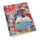 Titelbild der Zeitschrift „Bravo Sport“, Ausgabe 02; mittig fünf männliche Fußballspieler in Spielkleidung vor rotem Hintergrund; zentrale Schlagzeile: „DIE BESTEN DER BESTEN – Top-Scorer, Super-Dribbler & Co.“; sichtbare Texte: „TOP 25 RANKING“, „Match Attax-Serien Pack mit LIMITED CARD DEMIROVIC“, „4 ACTION-POSTER“, „CHAMPION-CHECK“, „ZWEI BRÜDER, EIN TRAUM“; in der linken unteren Ecke Vorschauen auf Club-Analysen und Fotokarten.