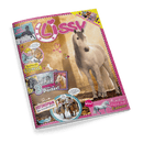 Cover der Zeitschrift Lissy. Ein weißes Pferd mit langer Mähne, Spannender Comic, drei mega Poster und ein Fotoroman